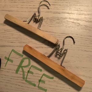 Free with purchase hangers